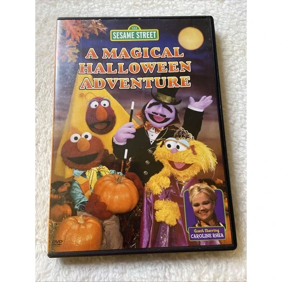 Sesame‎ Street A Magical Halloween Adventure DVD Caroline Rhea Muppets Elmo