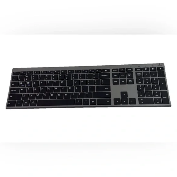 iClever DK03 Bluetooth Keyboard - 2.4G Wireless Keyboard Rechargeable