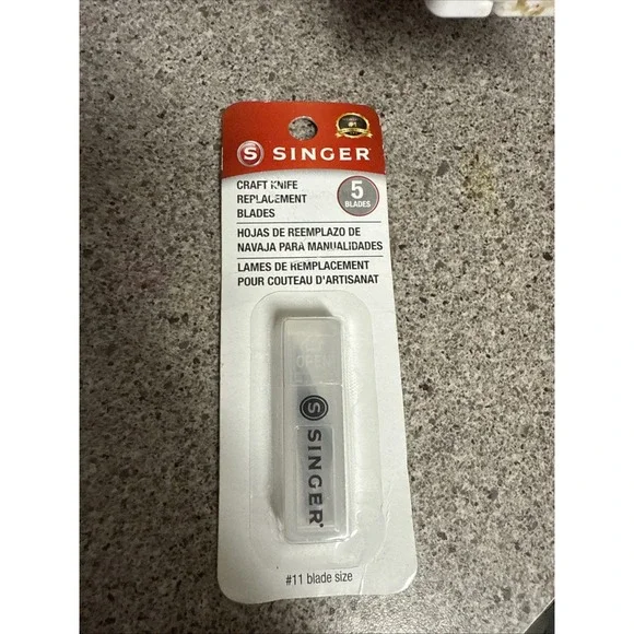 Singer Craft Knife Replacement Blades 5/Pkg-#11‎ 07144