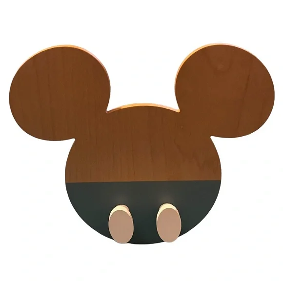 Disney Parks Mickey Mouse Head Hooks Holder