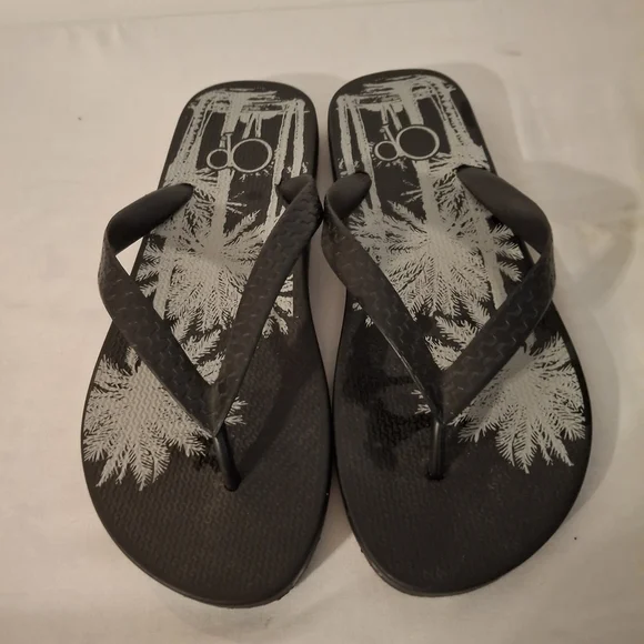 OP Black and Gray Flip-Flops