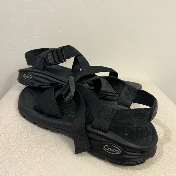 Chaco Black Men’s Hiking Hiker Strappy Sandals Shoes Size 12
