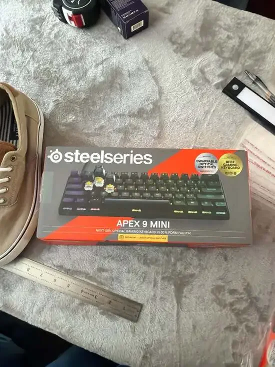 SteelSeries Apex 9 Mini 60% Optical Gaming Keyboard