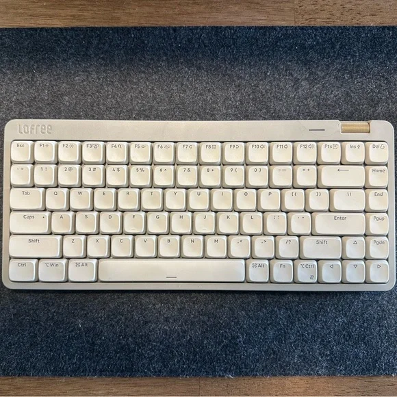 Lofree Flow Lite84 Mechanical Keyboard with additional set of quiet switches