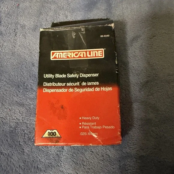 American Line 66-0340 Utility Blade Safety Dispenser