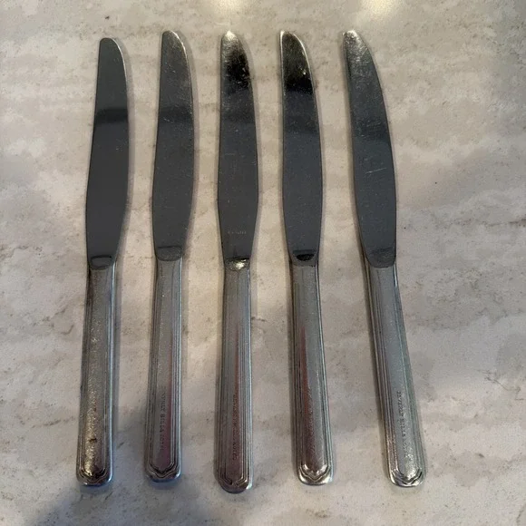 Beverly Hills Hotel‎ Stainless Butter Knives Set of 5 Restaurantware