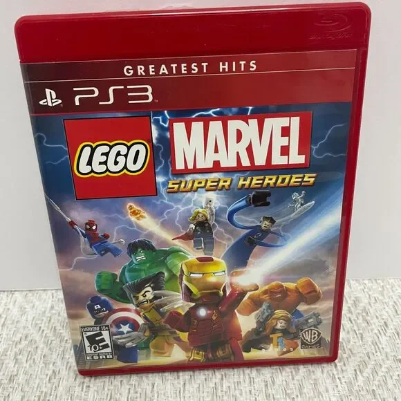 Lego Marvel Super Heroes Video Game for Sony Playstation 3 CIB