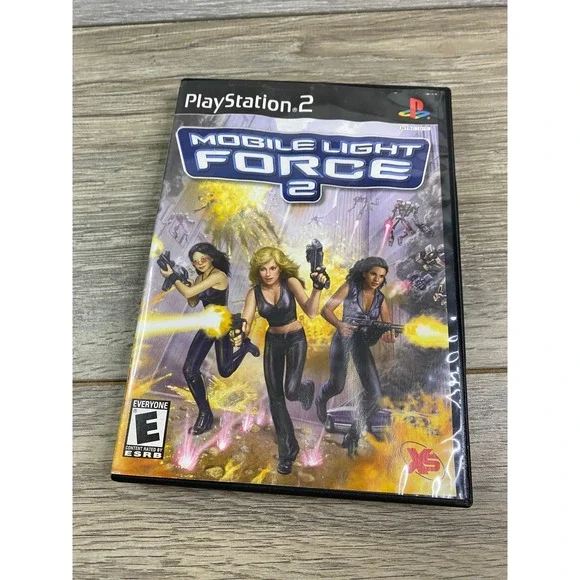 Mobile Light Force 2 Sony PlayStation 2 PS2 Case and Manual Only No Game