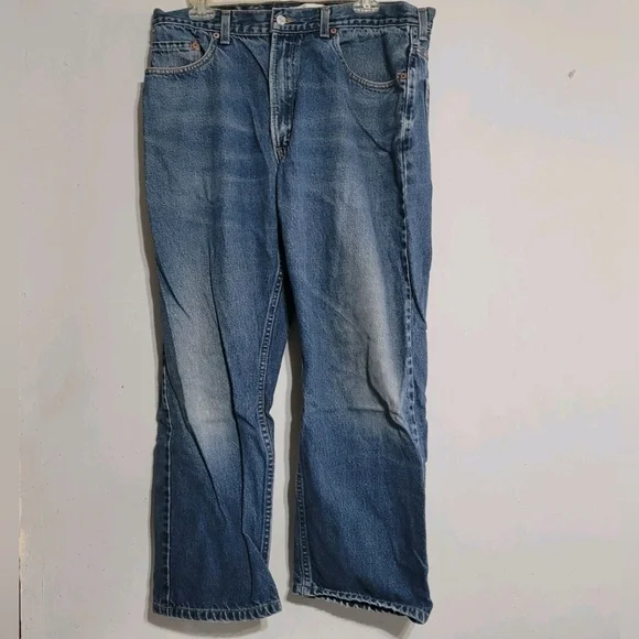 LEVI'S: 505 REGULAR FIT JEANS MEN'S SIZE 34 X‎ 30 Blue Denim Excellent condition