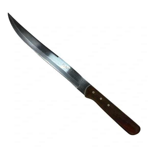 Vintage Flint Arrowhead Stainless Vanadium Slicing/Carving Knife 8