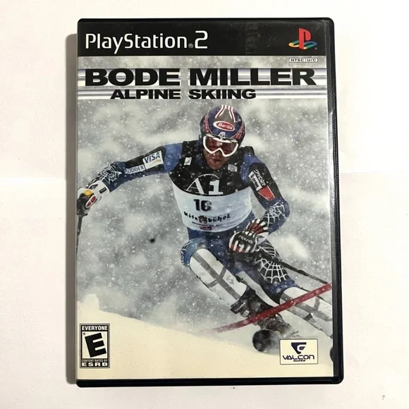 Bode Miller Alpine Skiing (Sony PlayStation 2, 2006) Complete.