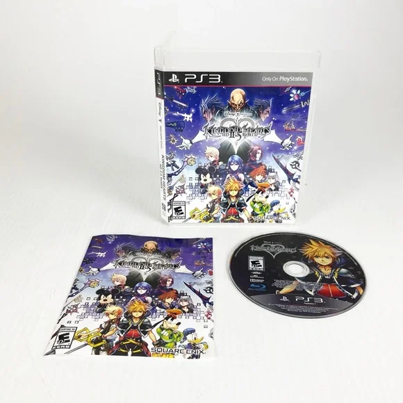 Kingdom Hearts HD 2.5 Remix Video Game for Sony PlayStation 3 PS3 Complete
