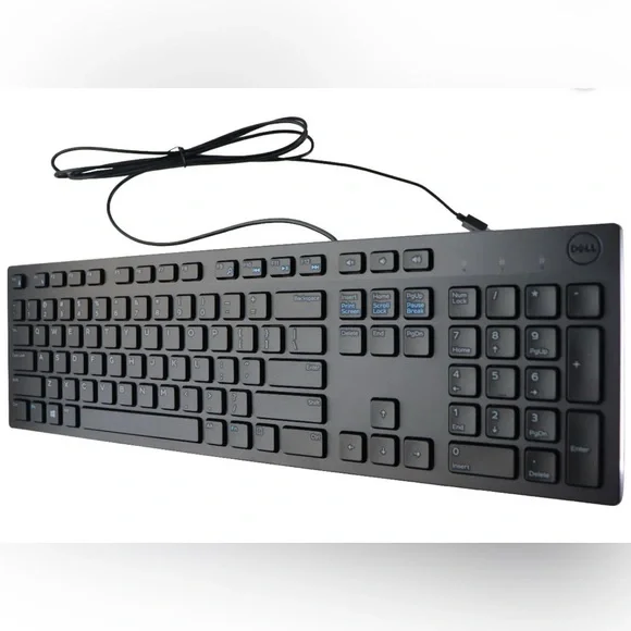 Dell Black Wired Keyboard/Standard Wired USB Keyboard - Black