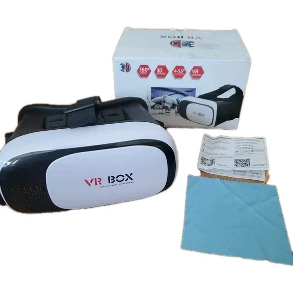 VR Box Virtual Reality 3D Glasses Selfie Game Music‎ Movie Android Windows IOS