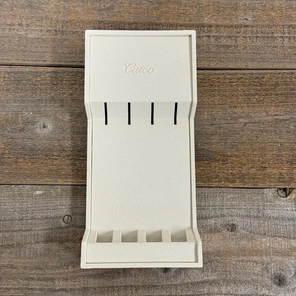 Vintage Cutco knife tray holder- drawer or wall hanging steak knife block