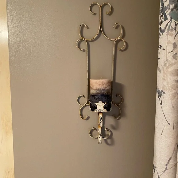 Vintage Wall Sconce Candle Holder
