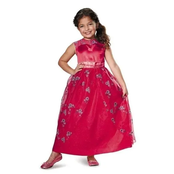 Disney Girls 4-6x Elana of Avalor Dress Halloween Costume