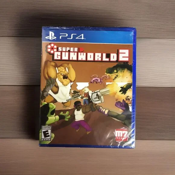 Super GunWorld 2 PS4 Limited Run #106 Retro Action Platformer Sony Playstation 4