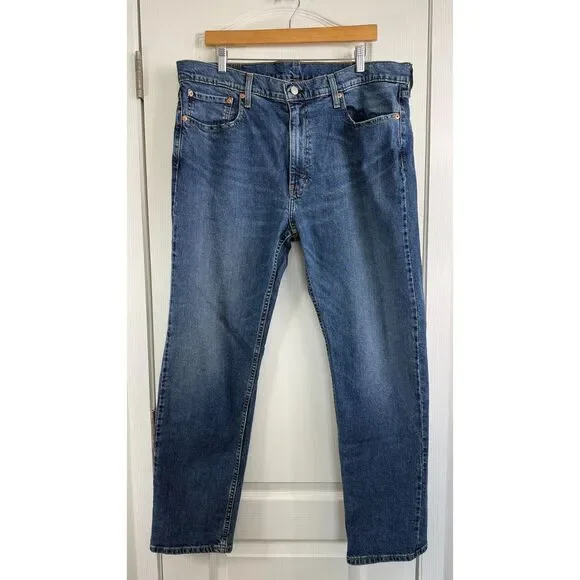 Levi's 502 Taper Fit Men's Jeans - Medium Wash - Size 38 x 32