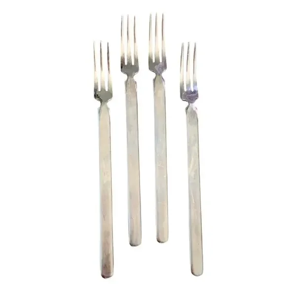 Knobler Cocktail Forks Vintage MCM 6