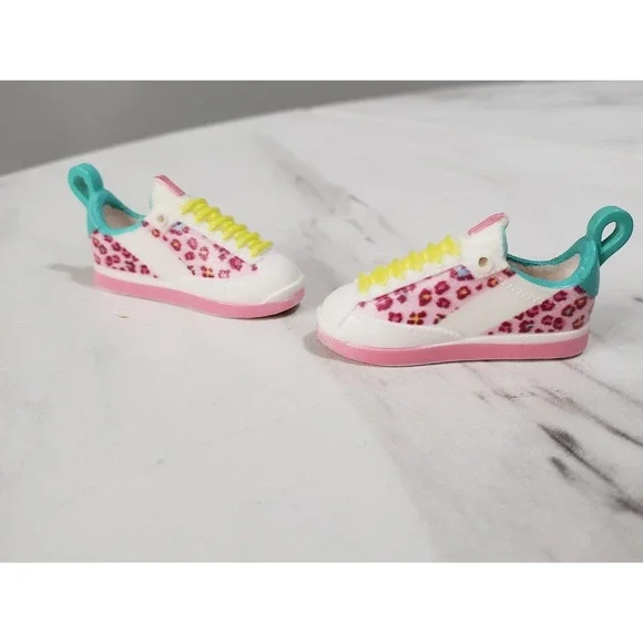 Shopkins‎ Real Littles Shoes Series Limited Edition Rare Cheetah Print PINK