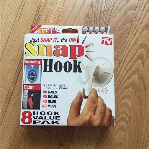 NIP household hook bundle (2 packages)