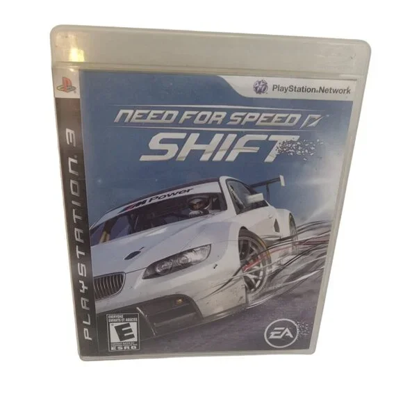 Sony PS3 Need For Speed Shift Game 2009 Racing Complete Blu Ray Tested Works