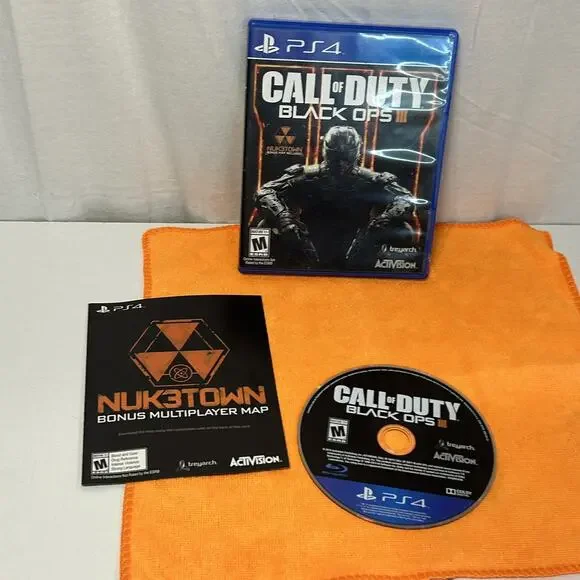 Call Of Duty: Black Ops 3 - Sony PlayStation 4 Tested, Works - Nice Condition