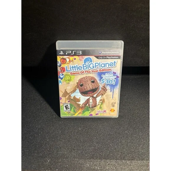 LittleBigPlanet Game of The Year Edition PS3 Sony PlayStation 3 Complete Case