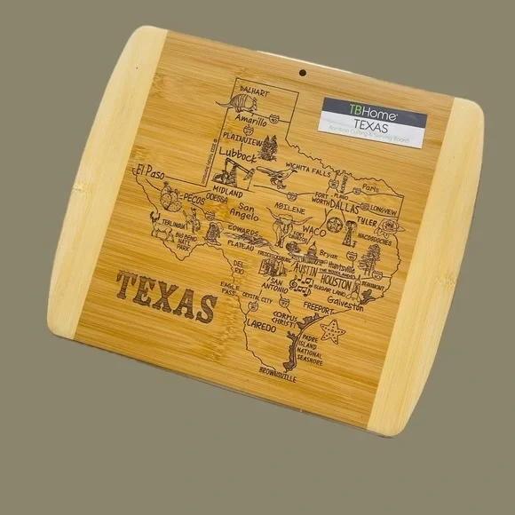 Totally Bamboo A Slice of Life Texas State Serving / Cutting Board, 11