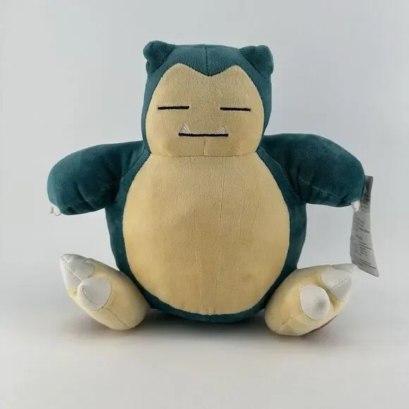Pokémon Snorlax Plush 1997 Nintendo Vintage 9