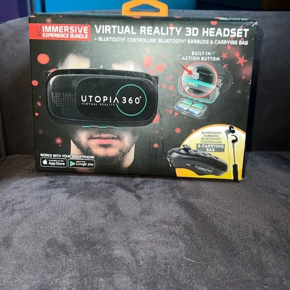 Utopia 360 Virtual Reality 3D headset