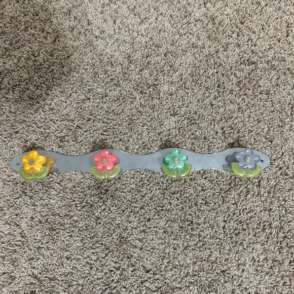 Vintage Floral Wall Hooks