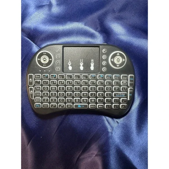 Handheld QWERTY Backlit Mini Wireless USB Universal Keyboard New No Box