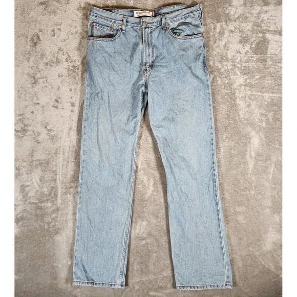 Levi's 505‎ Jeans Men's 36X33 (Tag 38X32) Blue Denim Regular Fit