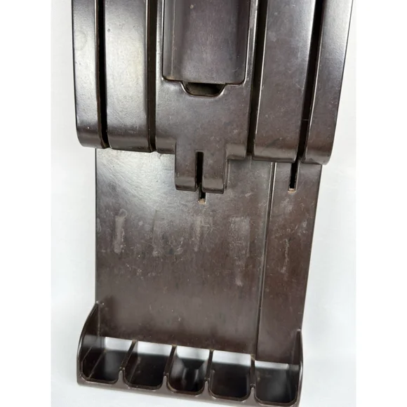 Vintage Cutco Block Hanging - In drawer Knives Brown Holds 5 Knives