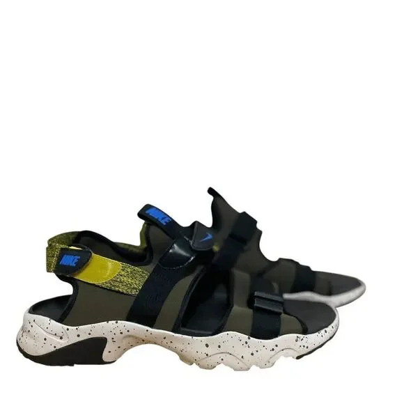 Nike Canyon Sandal Sandals Cargo Khaki Slide Slippers CW9704-301 Men's 14