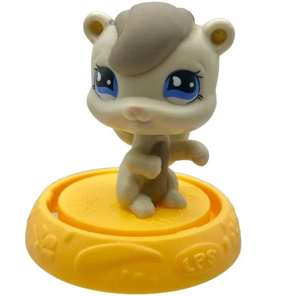 2009 Squirrel‎ McDonald's Toy - Authentic Littlest Pet Shop - Hasbro LPS
