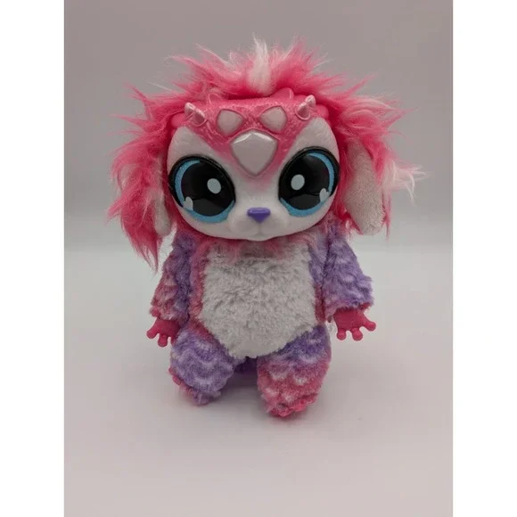Magic Mixies Magical Interactive Pet Pink Plush Doll Lights Sound