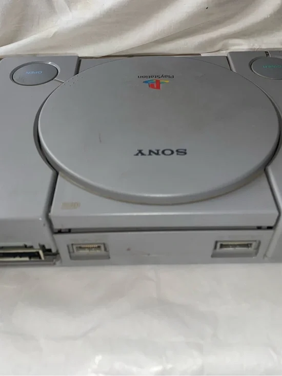 Sony PlayStation Classic Console in Light Gray vintage works