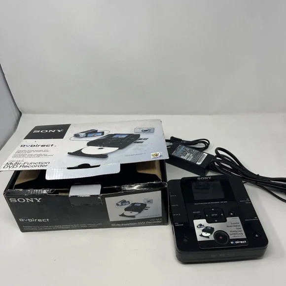 Sony VRD-MC6 DVDirect Multi Function DVD Recorder Transfer Home Movies Tested