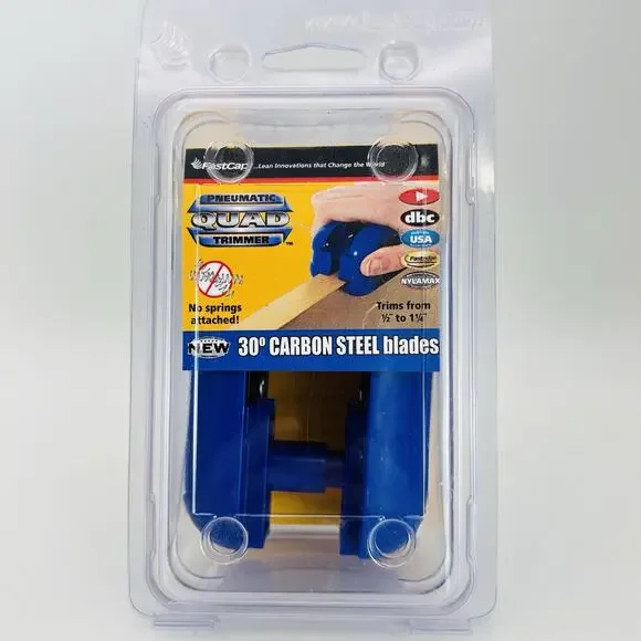 FastCap Edgebanding Pneumatic Quad Trimmer Q.TRIM - 30-Degree Carbon Steel Blade