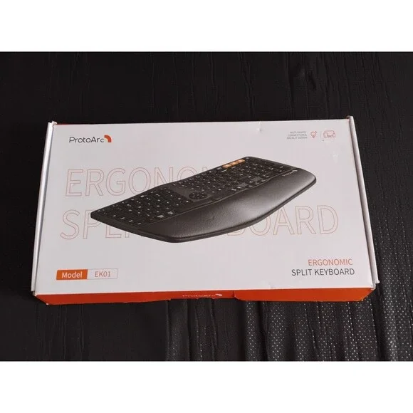 Backlit Wireless Ergonom.....able Windows/Mac/Android X003ECYPT9 Open Box