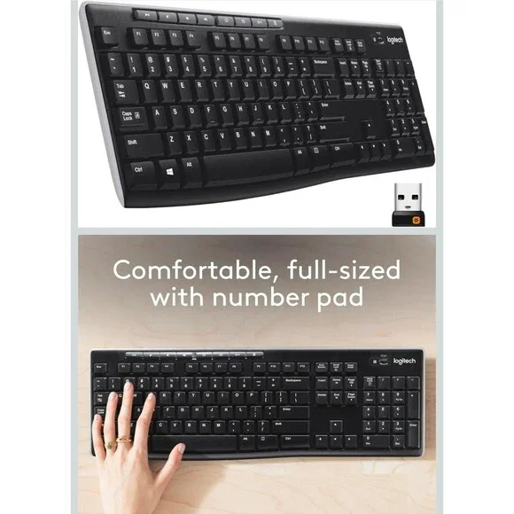 Logitech K270 Wireless Keyboard