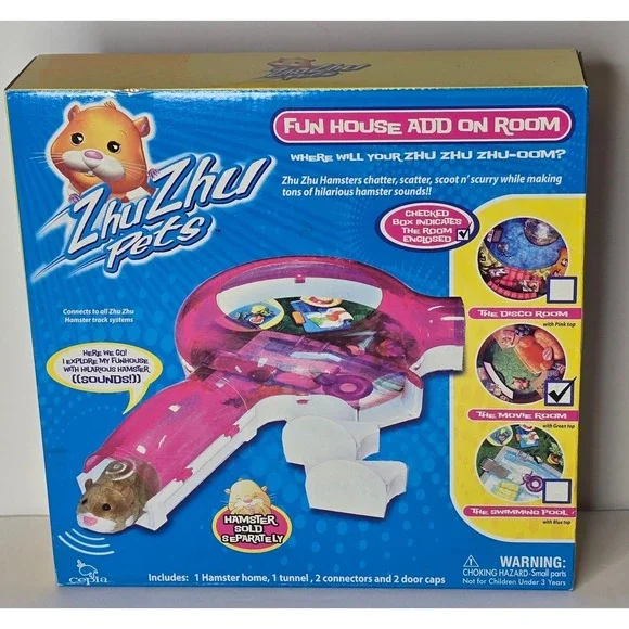 ZHU ZHU PETS FUN HOUSE ADD ON ROOM 
