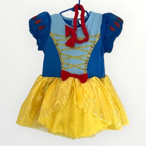 Princess Baby Girl Dress With Headband Size 95 Costume