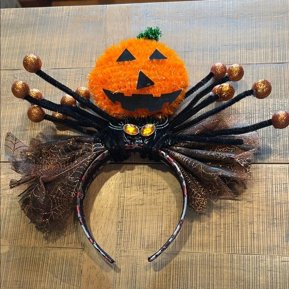 Halloween Pumpkin Headband for Kids
