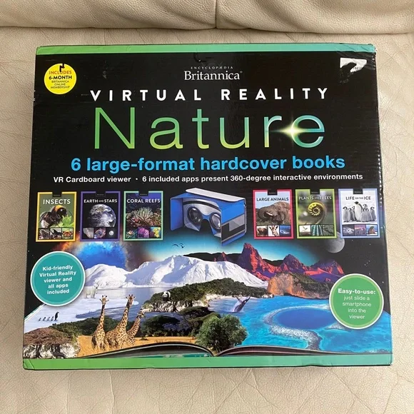 Virtual Reality Nature Set - Black and Green