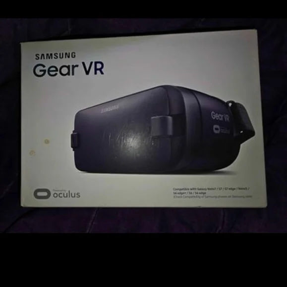 Samsung Gear VR Headset - Blue Black Compatible With Note 7, S7, S7&S7 Edge