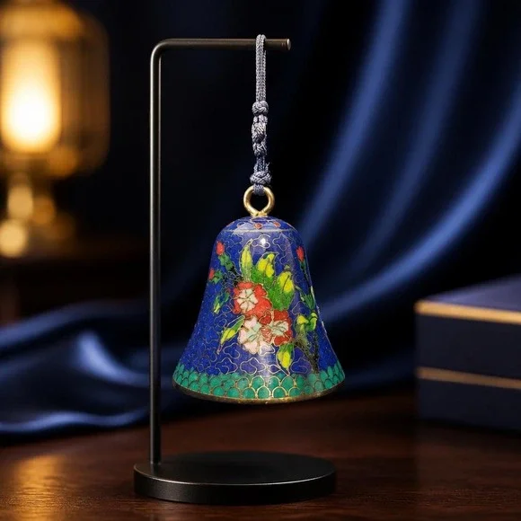 Vintage Cloisonne Hanging Bell